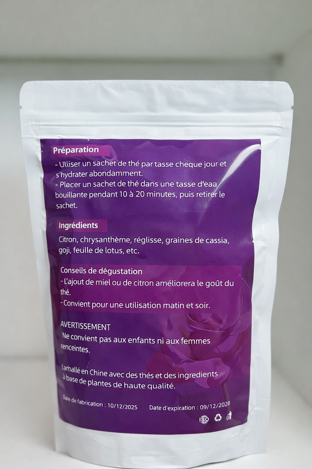 Thé ventre plat 28 jours