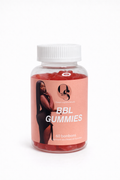 BBL Gummies pour les fessiers et hanches– Tonifie, raffermit et apporte le bien-être corporel – Sans sucre, sans gluten – Formule végane – 60 gummies